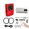 Liyante 12V24V Aire Acondicionado de Estacionamiento para Camiones Refrigeración Montada en Vehículo Inversor de 12V Camión Excavadora Cargadora