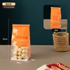 Nova bolsa de pão estilo chinês com fecho de arame, bolsa de cozimento para pão, pão de forma fatiado, croissants, biscoitos e bolsa de embalagem para pão