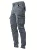 Marca Independiente 2026 Pantalones Largos de Verano para Hombre Hip-Hop Elegantes de Mezclilla Lavada Versátiles Diarios Ajustados al Cuerpo Venta al por Mayor