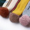 Bufanda infantil Babamama invierno gruesa cálida jacquard amor bufanda para niño bufanda engrosada para niña bufanda
