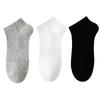 Calcetines de algodón peinado de primavera y otoño para hombre, antibacterianos, absorbentes del sudor, transpirables, cómodos, de algodón seco, antibolitas, calcetines deportivos al por mayor