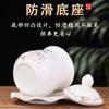 Suministros para el Salón de Buda Copa de Loto Cerámica Copa de Agua Sagrada Pre-Buda Guanyin Gran Compasión Agua Suministros de Buda Buda Purifica Copa de Agua Buda