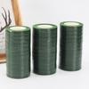 En stock, venta al por mayor, material de embalaje de flores, cinta verde floral, cinta verde, papel, bricolaje, material floral hecho a mano, cinta verde
