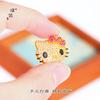 Tienda de Oro Puzuo Mismo Estilo Arena Dorada Accesorios DIY Lleno de Diamantes Colgante de Cabeza Hello Kitty Collar Cadena de Clavícula de Dibujos Animados Lindos