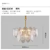 Lámpara de araña de cristal para sala de estar de estilo francés de lujo ligero, lámparas modernas y sencillas de estilo nórdico de alta gama, lámpara de araña de estilo americano para hotel y restaurante