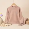 Conjunto de Ropa Antibacteriana de Otoño para Niños, Ropa Interior Térmica de Cachemir y Seda para Niños, Conjunto de Ropa Interior Térmica para Niñas Jóvenes