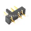 Conector de Portátil de 3P Espaciado 2.5 Portapilas Macho y Hembra B02Mf-A-3P-R1-S2 Accesorios para Cerradura Inteligente de Puerta