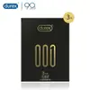 Condones Durex Amor Audaz Ácido Hialurónico Ultra Delgados Invisibles Paquete de 3 001 Ajuste Ceñido Sensación de Estar Desnudo Condones de Seguridad Air
