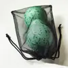 Bolsa de Almacenamiento para Cuerda de Saltar del Fabricante, Bolsa de Malla con Cordón de Doble Cara, Bolsa de Malla de Almacenamiento de Poliéster