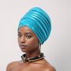 Novo Sucesso de Comércio Exterior da Amazon: Touca Turbante Exagerada em Várias Camadas, Adorno de Cabeça Africano