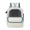 Mochila Portátil Espacial para Mascotas para Uso en Exteriores, Mochila Escolar de Doble Hombro, Gran Capacidad, Plegable y Transpirable para Gatos