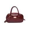 Bolsa Feminina 2026 Nova Moda Bolsa de Ombro Textura Retrô Bolsa Transversal Estilosa Versátil Bolsa de Mão Pequena Quadrada