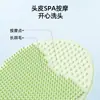 Escova para Shampoo de Bebê, Escova de Silicone para Shampoo de Bebê, Esponja de Banho para Recém-Nascidos, Escova Esfoliante para Couro Cabeludo com Shampoo