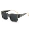 Nuevas Gafas de Sol Cuadradas de Celebridad de Internet con Diamantes Completos para Mujer, Gafas de Sol Geniales de Alto Nivel, Anti-UV, Gafas de Sol Transfronterizas, Modernas