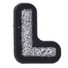 Pegatinas de PVC de Goma Blanda con Letras y Números Plateados Productos Periféricos Culturales y Creativos Funda de Teléfono Móvil Decoración Plana Accesorios DIY