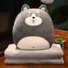 Nueva Manta Almohada de Animales Suave y Linda Tres en Uno para Mantener las Manos Calientes Almohada de Peluche para Siesta Almohada para Acostarse Manta Pequeña