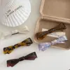 Grampo de Cabelo Laço Estilo Coreano Grampo de Acetato Presilha de Mola Traseira para Menina Grampo de Franja de Alta Qualidade Acessórios de Cabelo para Mulheres