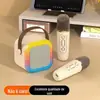 Microfone K12 e Alto-falante Microfone Integrado Karaokê Ktv Doméstico Alto-falante Bluetooth Sem Fio Artefato para Cantar em Casa