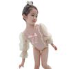 Traje de baño para niñas Super Fairy Traje de baño para niños Verano Nuevo estilo Traje de baño para niñas estilo occidental Bikini de verano Traje de baño de manga larga