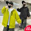 Chaqueta Reversible de Forro Polar para Niños, Chaqueta con Forro de Forro Polar para Niños Mayores, Chaqueta de Doble Uso 101.3kg para Niños