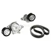Kit tensor de correa trapezoidal múltiple triangular, compatible con Peugeot 208, K016PK1020EMD, 16112774