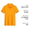 Polo de Seda de Hielo Ropa de Trabajo Logotipo Estampado Personalizado Solapa Equipo Corporativo Camisa Cultural Ropa de Trabajo Estampada de Manga Corta Bordado