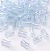 Miçangas de Vidro para Sementes 4*8mm, Miçangas Transparentes Iridescentes de Bambu, Acessórios de Materiais para Tecelagem de Pulseira Colar Artesanal DIY