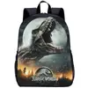 Mochila de Dinossauro Jurassic World Temporada Escolar Grande Capacidade Mochila Escolar Atacado para Alunos do Ensino Fundamental