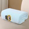 Bebé bebé recién nacido baño súper suave y cómodo vellón de coral absorbente de secado rápido sin pelusa toalla de baño unisex