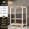 Estante de cocina multifuncional de pie multicapa para horno microondas, almacenamiento de ollas, estante simple para el hogar, estante para artículos diversos
