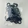Nueva Bolsa de Pájaro 100 Niños Anillo de Bambú Sin Costuras Banda para el Cabello de Color Caramelo Elástica Alta No Dañina