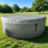 Piscina inflável transfronteiriça espessa, piscina redonda, piscina dobrável durável espessa grande para exterior de dupla camada