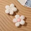 Tela de Algodón Rellena de Algodón Color Caramelo Estilo Japonés con Bordado de Flores Accesorios DIY Ropa Tocados Broche Accesorios para Zapatos y Sombreros