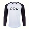 Roupas Personalizadas Poc de Manga Longa para Motociclismo Off-Road Ciclismo Roupas de Downhill Camiseta Bicicleta de Montanha Secagem Rápida Equipamento de Ciclismo para Exterior