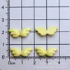 Mini Alas Multicolores Accesorios Gruesos Pegamento en Crema Zapatos con Agujeros DIY Manicura Uñas Portátiles Funda de Teléfono Cuerda para el Cabello Pasador Lote