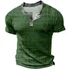 Camisa Polo Masculina Respirável de Verão para Uso Externo Casual Esportiva Manga Curta com Design em V Top de Moda Diária para Uso Externo