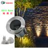 Lámpara subterránea GU10, empotrada, cuadrada, de pie, LED, para exteriores, impermeable, escénica, cuadrada, para césped, de acero inoxidable, para paisajismo.