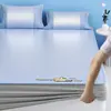 Esterilla Refrigerante de Seda de Hielo de Verano para Uso Doméstico, Nuevo Modelo 2026, Doble Uso para Invierno y Verano, Esterilla de Bambú Lavable a Máquina, Sábana de Verano, Esterilla de Paja