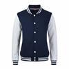 Chaqueta de béisbol gruesa de otoño e invierno, mono con logotipo impreso, uniforme de clase, camisa publicitaria grupal, suéter forrado de polar, impresión al por mayor
