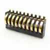 10p batería de metralla conector de batería espaciado 2.0PH Altura 4.6H con columna BC-1-1002 portapilas