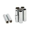 Soquete Padrão Persa 3/8 8-22mm Chave de Catraca Soquete 10mm Soquete Longo com 6 Ângulos Aprofundado em Voo Externo