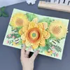 Nueva Tarjeta de Felicitación Estilo Ins para el Día del Maestro Regalo Creativo Tarjeta 3D Pop-Up Día del Maestro Escultura de Papel DIY Regalo para el Festival Qixi