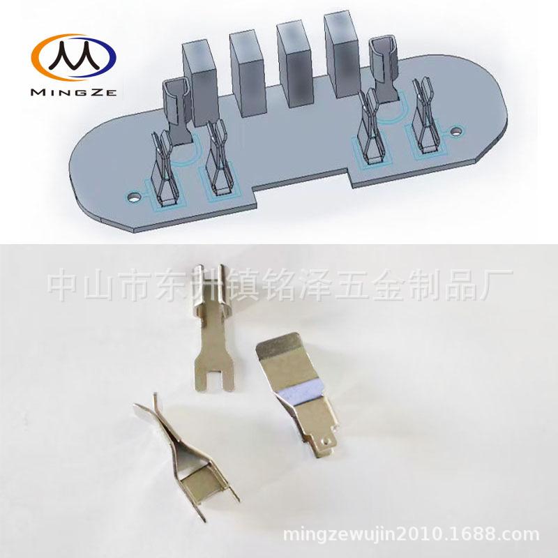 美规插座焊板插套铜弹片多孔位单开