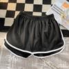 Shorts Esportivos Femininos Verão Exportação Venda Quente Novo Roupa Exterior Feminina Branco Casual para Casa Cintura Alta Solto Calça de Pijama Tendência