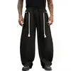 2026 Nuevos Pantalones Deportivos Casuales de Verano para Hombre, Versátiles, con Cordón, Simples, de Secado Rápido, para Correr, Transfronterizos, para el Trabajo, en Stock