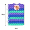 Bobina pop de burbujas de silicona, cuaderno de silicona con orejas, cuaderno de desratización, fabricantes, venta al por mayor