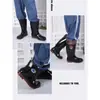 Botas de lluvia de caña alta, zapatos de agua para hombre, de tubo largo, resistentes al desgaste, botas de goma antideslizantes, botas de lluvia resistentes al olor, botas impermeables, botas de trabajo, botas de trabajo de verano, zapatos de seguridad