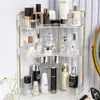 Estante de Almacenamiento para Baño Amazon Estante de Esquina de Lujo Ligero Organizador de Almacenamiento Cosméticos Estante de Almacenamiento Transparente