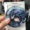 Cazador de demonios: Insignia Kimetsu No Yaiba Merchandising de Anime Tanjiro Nezuko Zenitsu Insignia Redonda Colgante