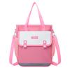 Bolsa de mão para aluno do ensino fundamental Bolsa tutorial britânica com LOGO estampado Bolsa de ombro para carregar na mão ou nas costas Bolsa de maquiagem Bolsa de arte atacado